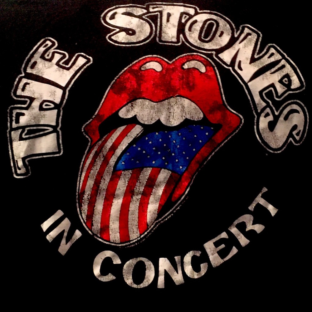 VINTAGE Rolling Stones Concert Tour T-Shirt